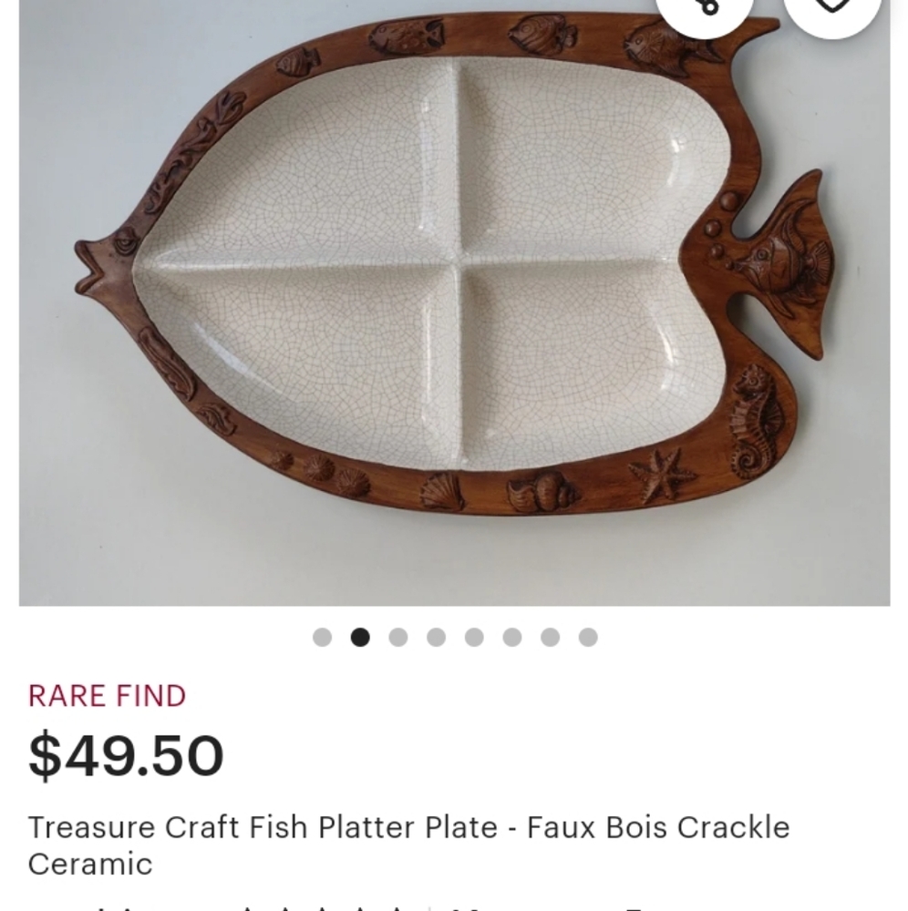 Wooden Fish Sculptures - Natural Brown - Picture 16 of 16
